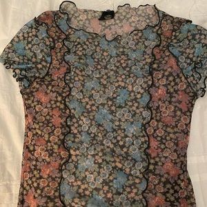 Urban Outfitters Sheer Top